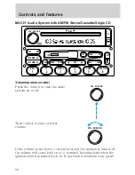 Предварительный просмотр 62 страницы Ford 2000 Explorer Owner'S Manual