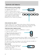 Предварительный просмотр 66 страницы Ford 2000 Explorer Owner'S Manual