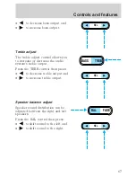 Предварительный просмотр 67 страницы Ford 2000 Explorer Owner'S Manual