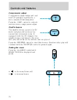 Предварительный просмотр 70 страницы Ford 2000 Explorer Owner'S Manual