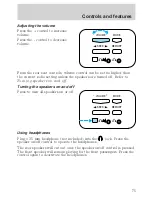 Предварительный просмотр 75 страницы Ford 2000 Explorer Owner'S Manual