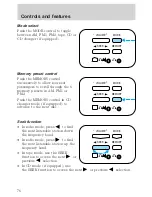 Предварительный просмотр 76 страницы Ford 2000 Explorer Owner'S Manual