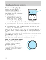 Предварительный просмотр 122 страницы Ford 2000 Explorer Owner'S Manual