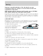 Предварительный просмотр 188 страницы Ford 2000 Explorer Owner'S Manual