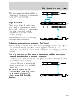 Предварительный просмотр 233 страницы Ford 2000 Explorer Owner'S Manual