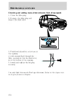 Предварительный просмотр 234 страницы Ford 2000 Explorer Owner'S Manual