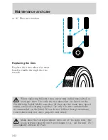 Предварительный просмотр 242 страницы Ford 2000 Explorer Owner'S Manual