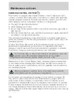 Предварительный просмотр 252 страницы Ford 2000 Explorer Owner'S Manual