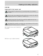 Предварительный просмотр 97 страницы Ford 2000 F-150 Introduction Manual