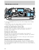 Предварительный просмотр 244 страницы Ford 2000 F-150 Introduction Manual