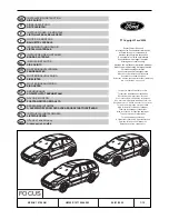 Предварительный просмотр 1 страницы Ford 2000 Focus Installation Instructions Manual