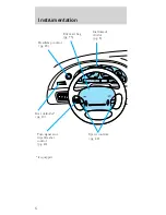 Предварительный просмотр 6 страницы Ford 2000 Mustang Owner'S Manual