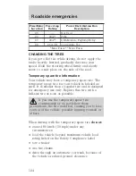 Предварительный просмотр 124 страницы Ford 2000 Mustang Owner'S Manual