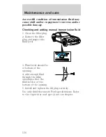 Предварительный просмотр 156 страницы Ford 2000 Mustang Owner'S Manual