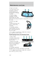 Предварительный просмотр 180 страницы Ford 2000 Mustang Owner'S Manual