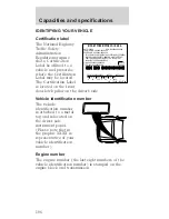 Предварительный просмотр 196 страницы Ford 2000 Mustang Owner'S Manual