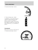 Предварительный просмотр 18 страницы Ford 2001 Crown Vic Owner'S Manual