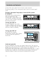 Предварительный просмотр 32 страницы Ford 2001 Crown Vic Owner'S Manual