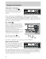 Предварительный просмотр 34 страницы Ford 2001 Crown Vic Owner'S Manual