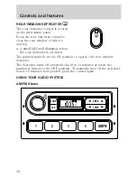 Предварительный просмотр 38 страницы Ford 2001 Crown Vic Owner'S Manual