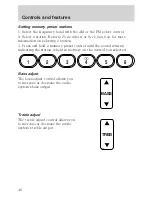 Предварительный просмотр 46 страницы Ford 2001 Crown Vic Owner'S Manual