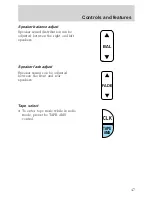 Предварительный просмотр 47 страницы Ford 2001 Crown Vic Owner'S Manual