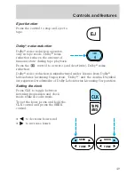 Предварительный просмотр 49 страницы Ford 2001 Crown Vic Owner'S Manual