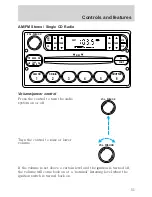 Предварительный просмотр 51 страницы Ford 2001 Crown Vic Owner'S Manual