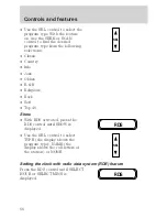 Предварительный просмотр 66 страницы Ford 2001 Crown Vic Owner'S Manual