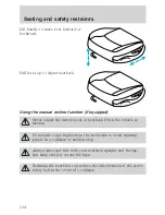 Предварительный просмотр 104 страницы Ford 2001 Crown Vic Owner'S Manual