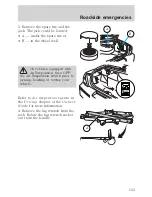 Предварительный просмотр 163 страницы Ford 2001 Crown Vic Owner'S Manual