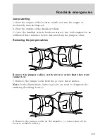 Предварительный просмотр 169 страницы Ford 2001 Crown Vic Owner'S Manual