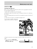 Предварительный просмотр 175 страницы Ford 2001 Crown Vic Owner'S Manual