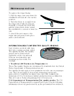 Предварительный просмотр 194 страницы Ford 2001 Crown Vic Owner'S Manual