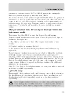 Предварительный просмотр 11 страницы Ford 2001 Econoline Owner'S Manual