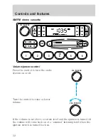 Предварительный просмотр 32 страницы Ford 2001 Econoline Owner'S Manual