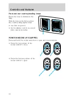 Предварительный просмотр 60 страницы Ford 2001 Econoline Owner'S Manual