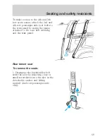 Предварительный просмотр 69 страницы Ford 2001 Econoline Owner'S Manual