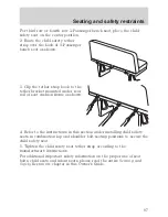 Предварительный просмотр 97 страницы Ford 2001 Econoline Owner'S Manual