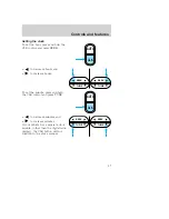 Предварительный просмотр 37 страницы Ford 2001 Excursion Owner'S Manual