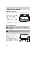 Предварительный просмотр 94 страницы Ford 2001 Excursion Owner'S Manual