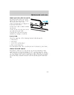 Предварительный просмотр 211 страницы Ford 2001 Excursion Owner'S Manual