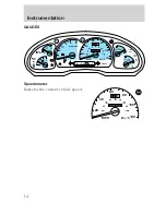 Предварительный просмотр 14 страницы Ford 2001 Explorer SportTrac User Manual