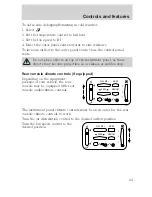 Предварительный просмотр 23 страницы Ford 2001 Explorer SportTrac User Manual