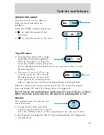 Предварительный просмотр 33 страницы Ford 2001 Explorer SportTrac User Manual