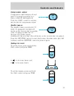 Предварительный просмотр 35 страницы Ford 2001 Explorer SportTrac User Manual