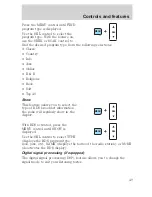 Предварительный просмотр 49 страницы Ford 2001 Explorer SportTrac User Manual