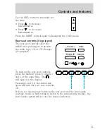 Предварительный просмотр 51 страницы Ford 2001 Explorer SportTrac User Manual