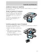 Предварительный просмотр 63 страницы Ford 2001 Explorer SportTrac User Manual