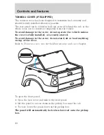 Предварительный просмотр 80 страницы Ford 2001 Explorer SportTrac User Manual